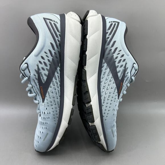 Women's 10.5 / Men's 9.5 -Brooks Ghost 13 Running Shoes Blue Comfort Sneakers - Picture 6 of 9